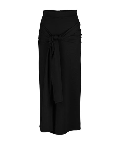 Solid Color Muslim Hip Skirt for Women