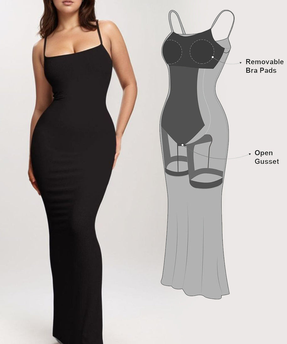 Basic Bae Built-In Shapewear Sleeveless Maxi Dress