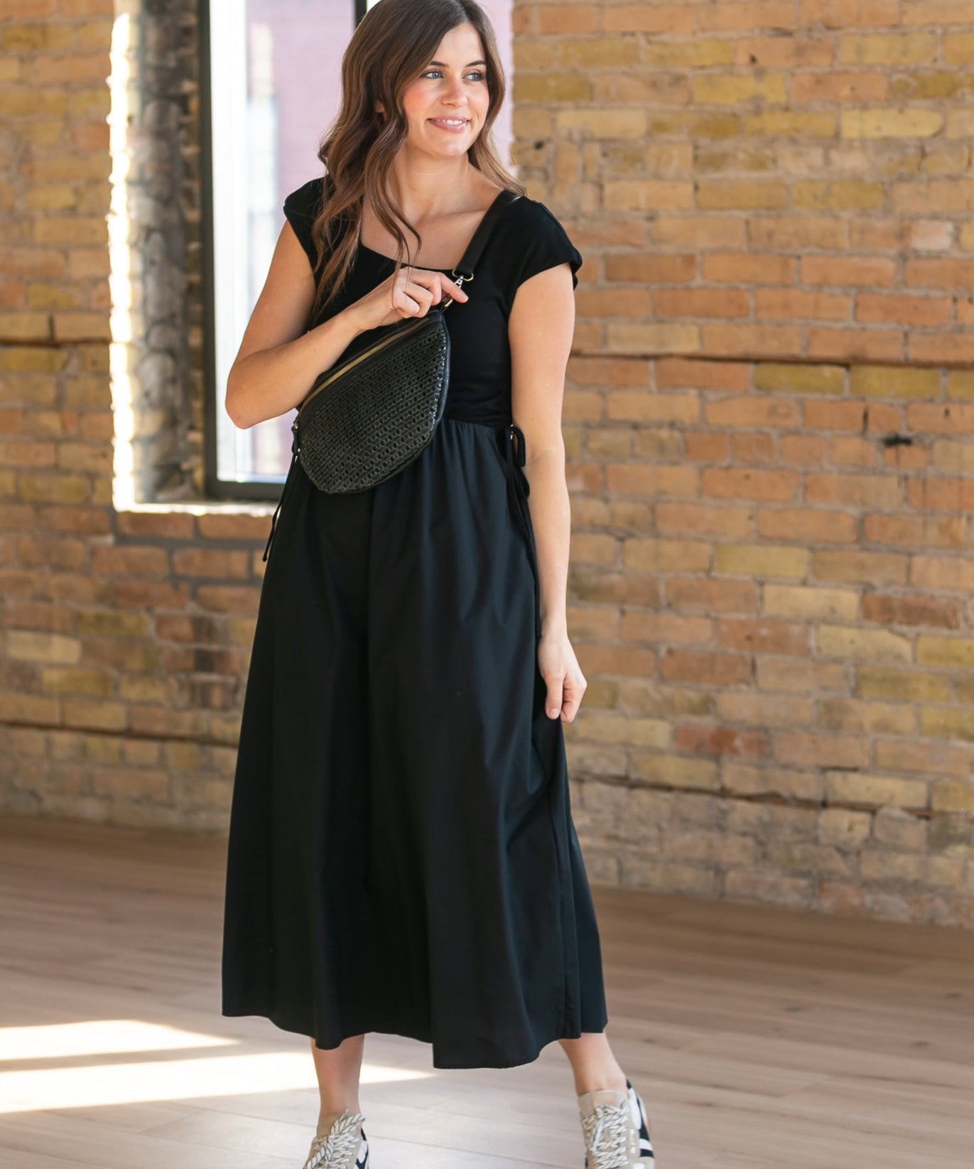 Eleanor Black A-line Maxi Dress - FINAL SALE