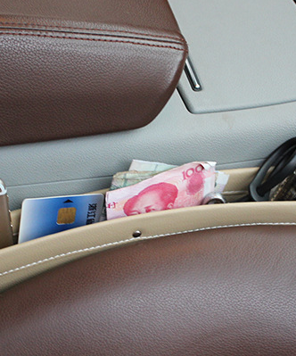 Car Seat Gap Storage Organizer and Trash Box