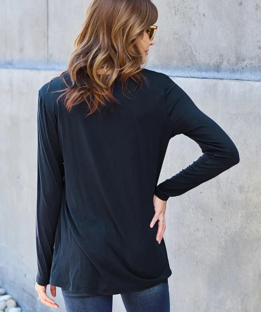 Basic Bae Full Size Round Neck Long Sleeve Top