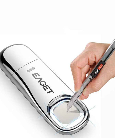 Password Fingerprint Identification Encrypted Computer Metal U Disk