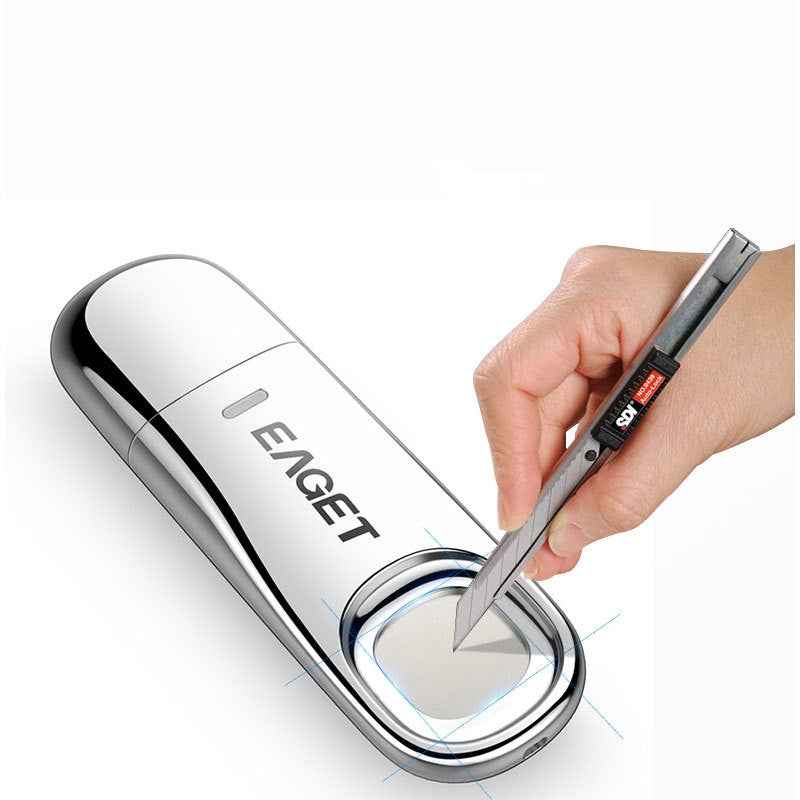 Password Fingerprint Identification Encrypted Computer Metal U Disk