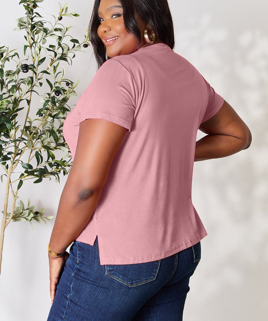 Basic Bae Full Size Round Neck Short Sleeve T-Shirt