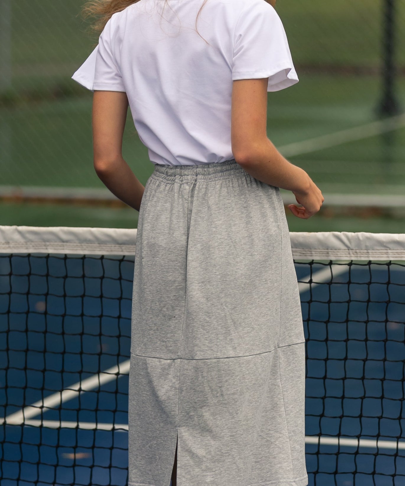 Gracie Midi Sweatshirt Skirt