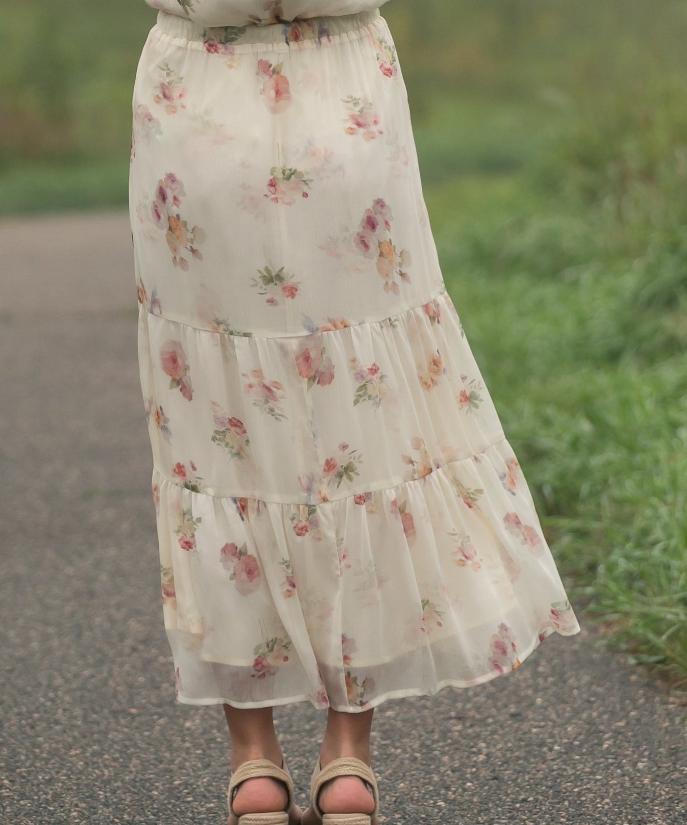 Helena Tiered Maxi Skirt - FINAL SALE
