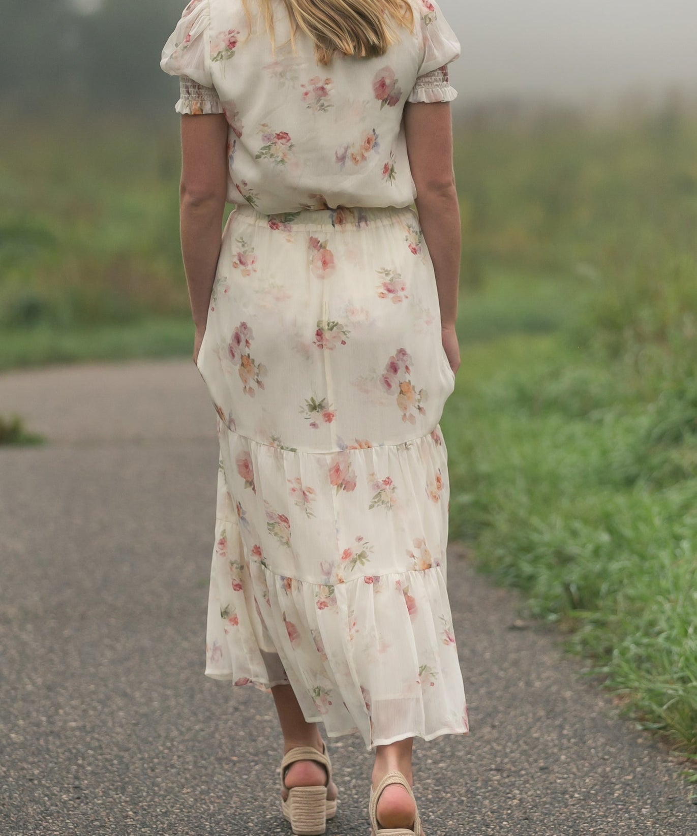 Helena Tiered Maxi Skirt - FINAL SALE
