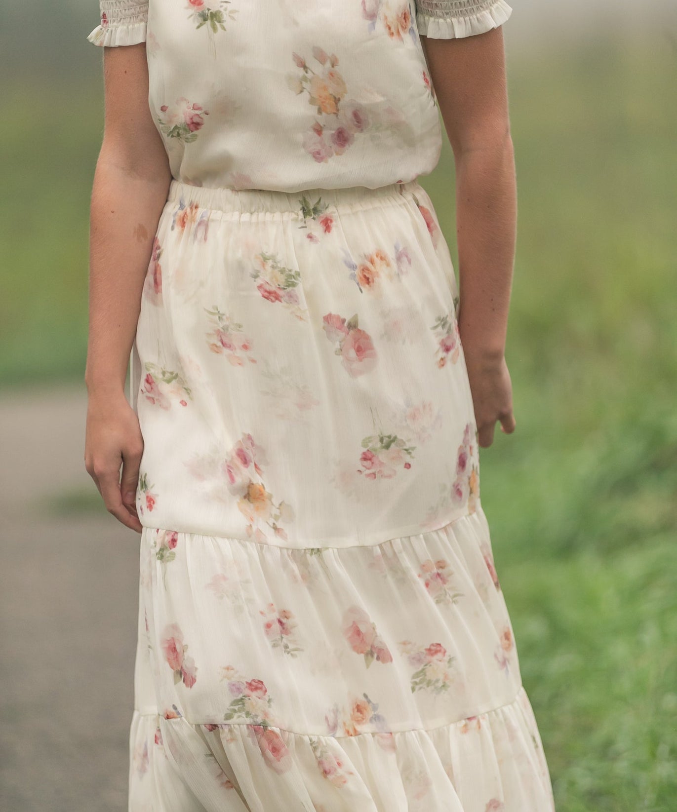 Helena Tiered Maxi Skirt - FINAL SALE