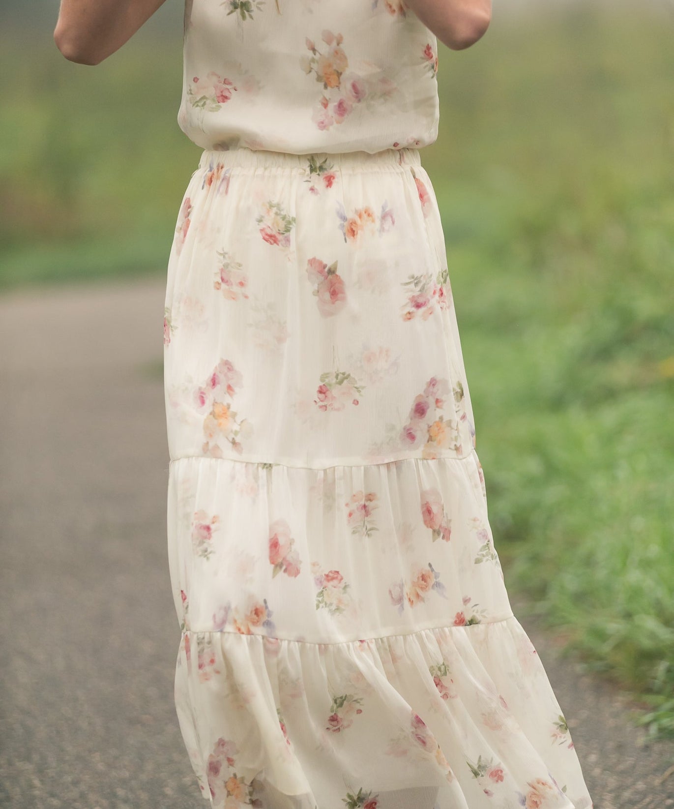 Helena Tiered Maxi Skirt - FINAL SALE