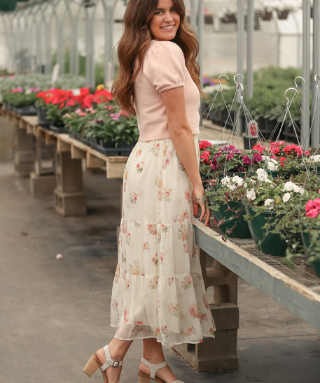 Helena Tiered Maxi Skirt - FINAL SALE