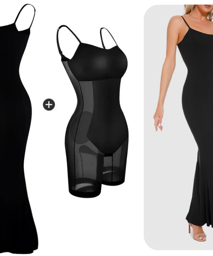 Basic Bae Built-In Shapewear Sleeveless Maxi Dress