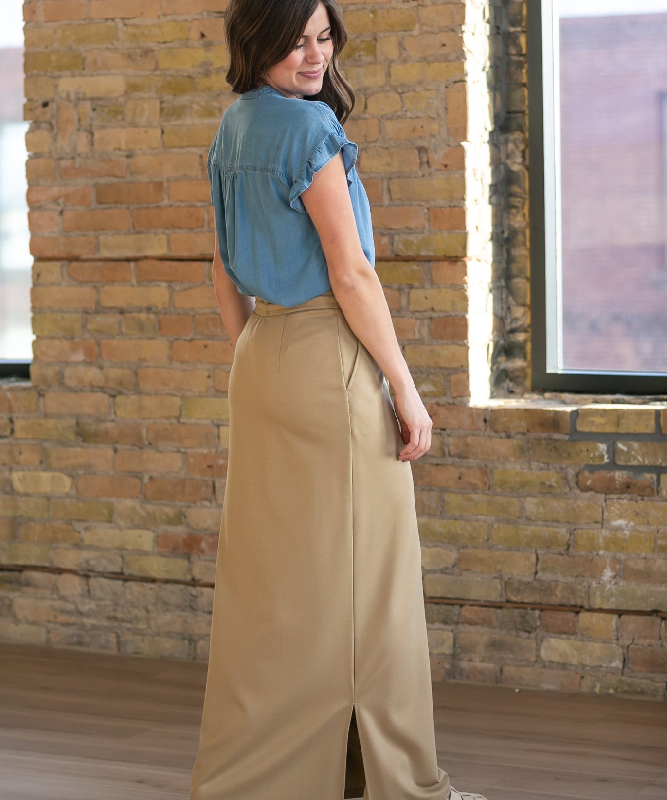 Jordan Knit Maxi Skirt
