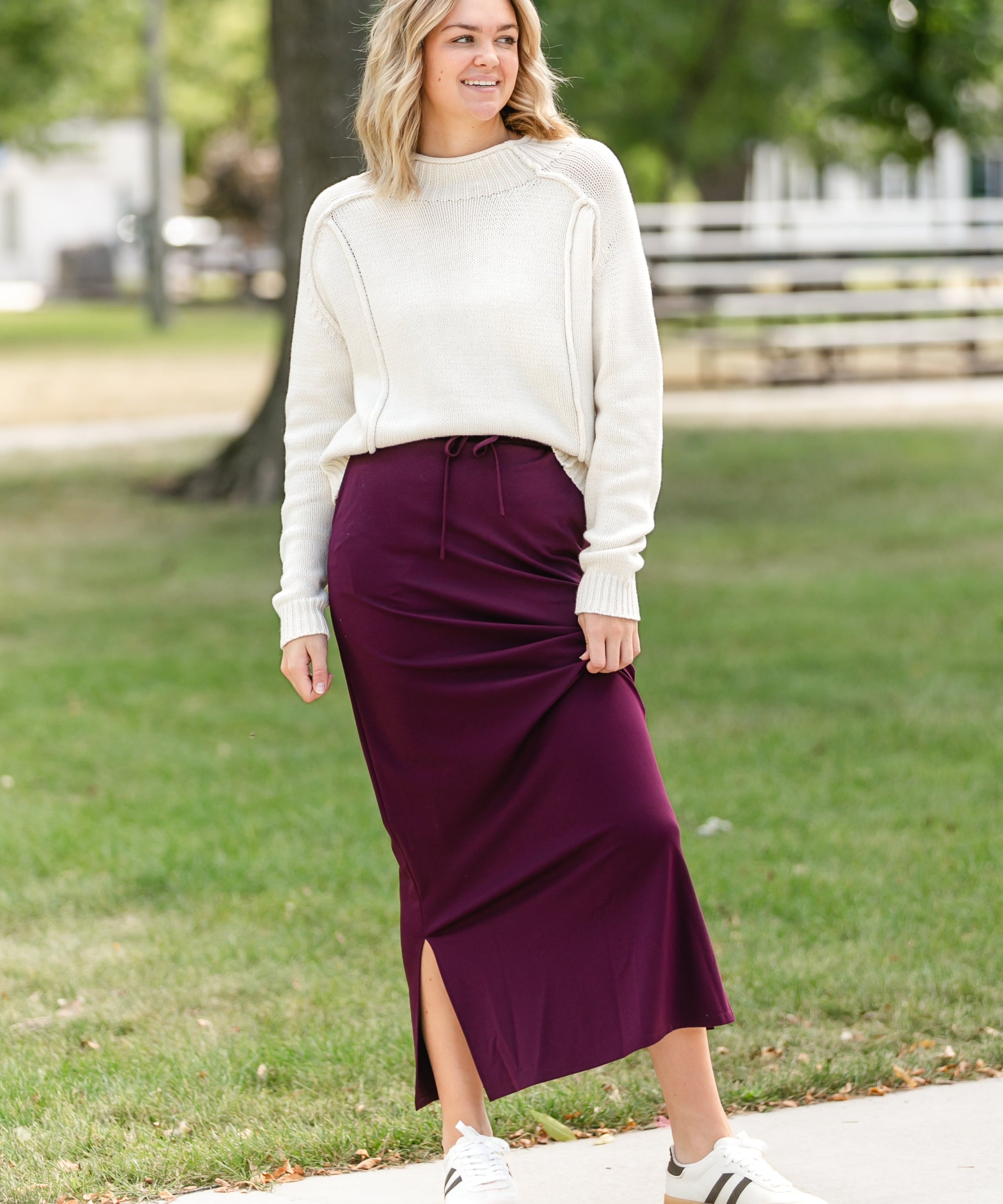 Jordan Knit Maxi Skirt