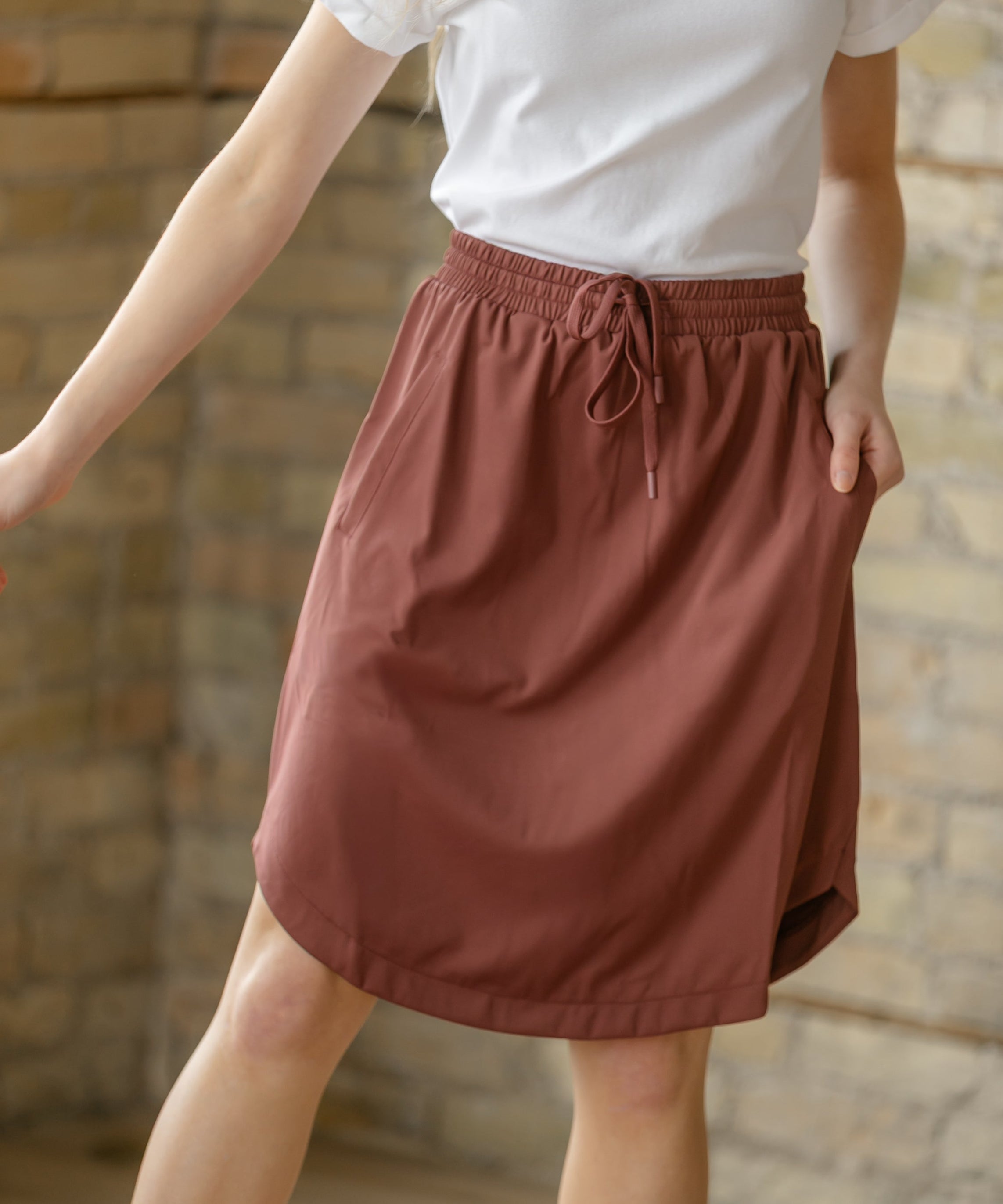 Kenedi Mulberry Athletic Sport Skirt