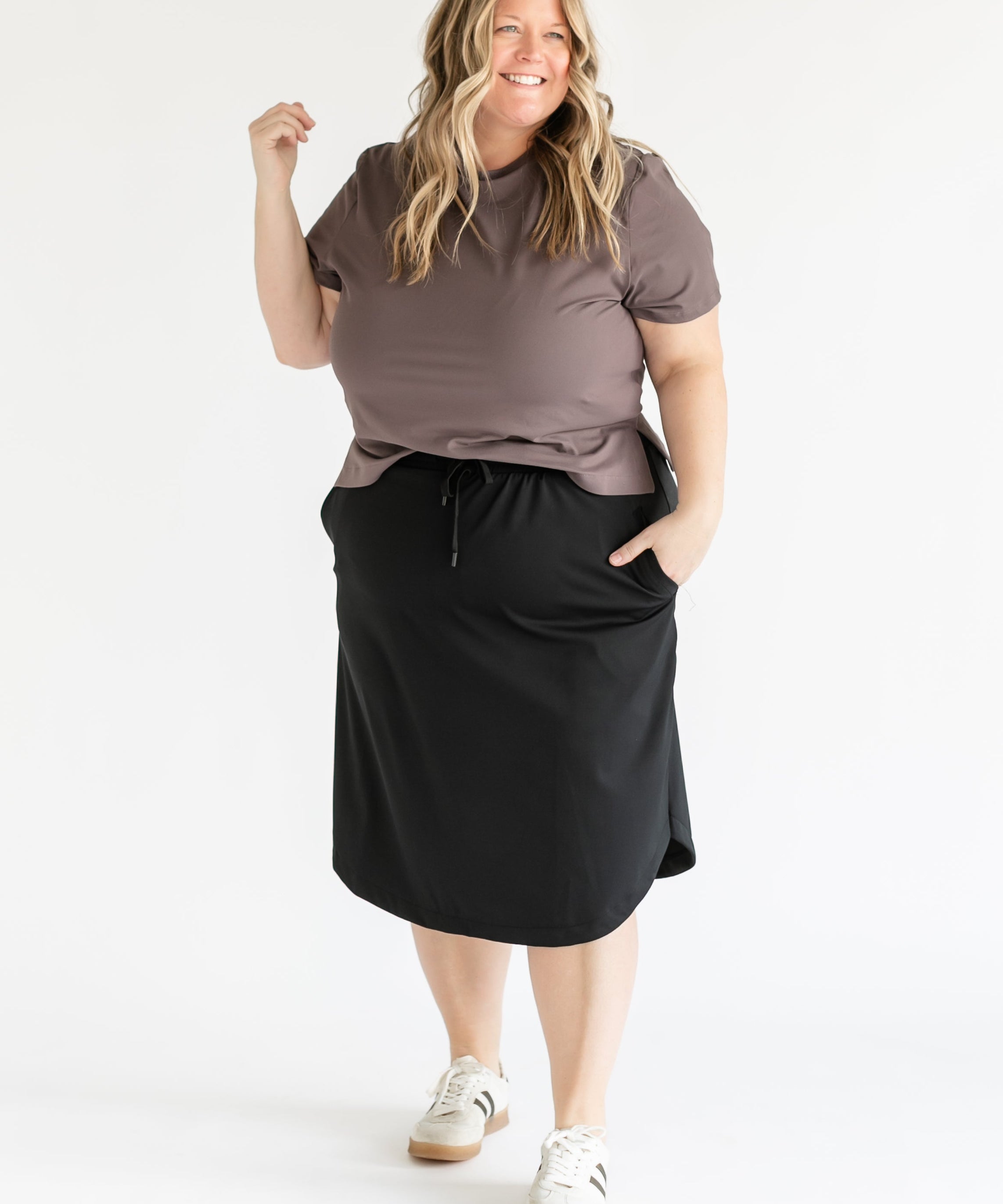 Kia Dusty Mauve Athletic Short Sleeve T-shirt