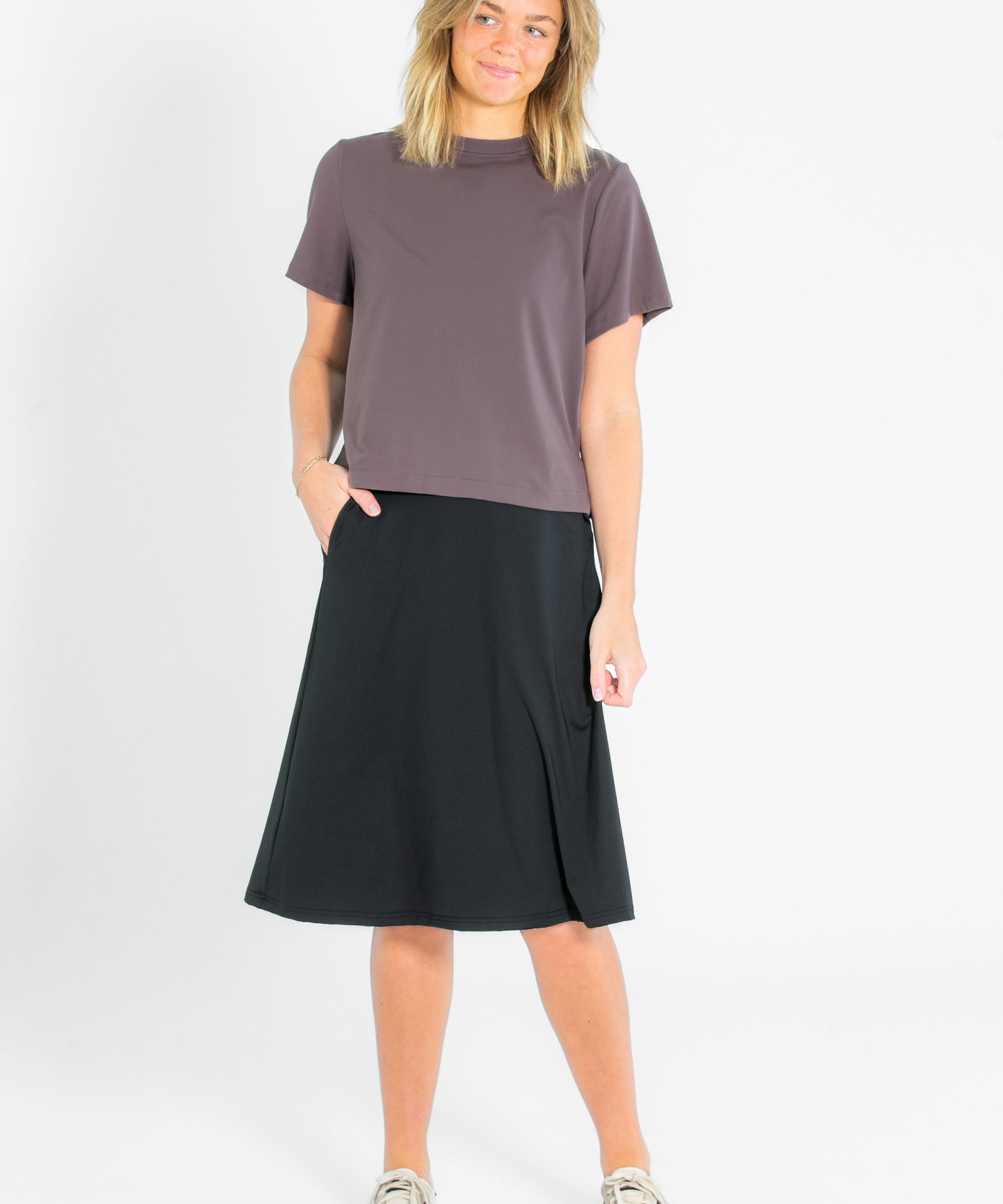 Kia Dusty Mauve Athletic Short Sleeve T-shirt