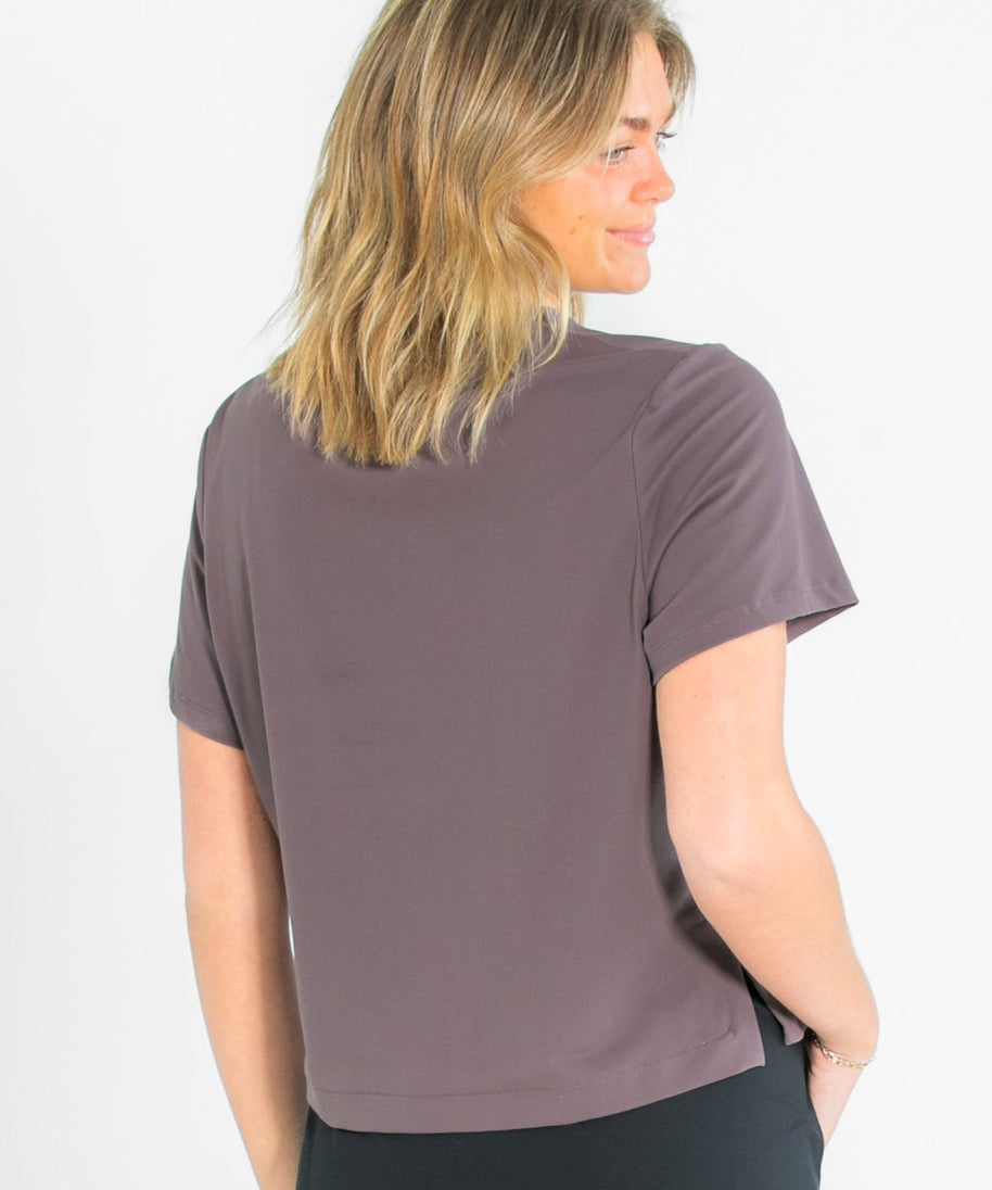 Kia Dusty Mauve Athletic Short Sleeve T-shirt
