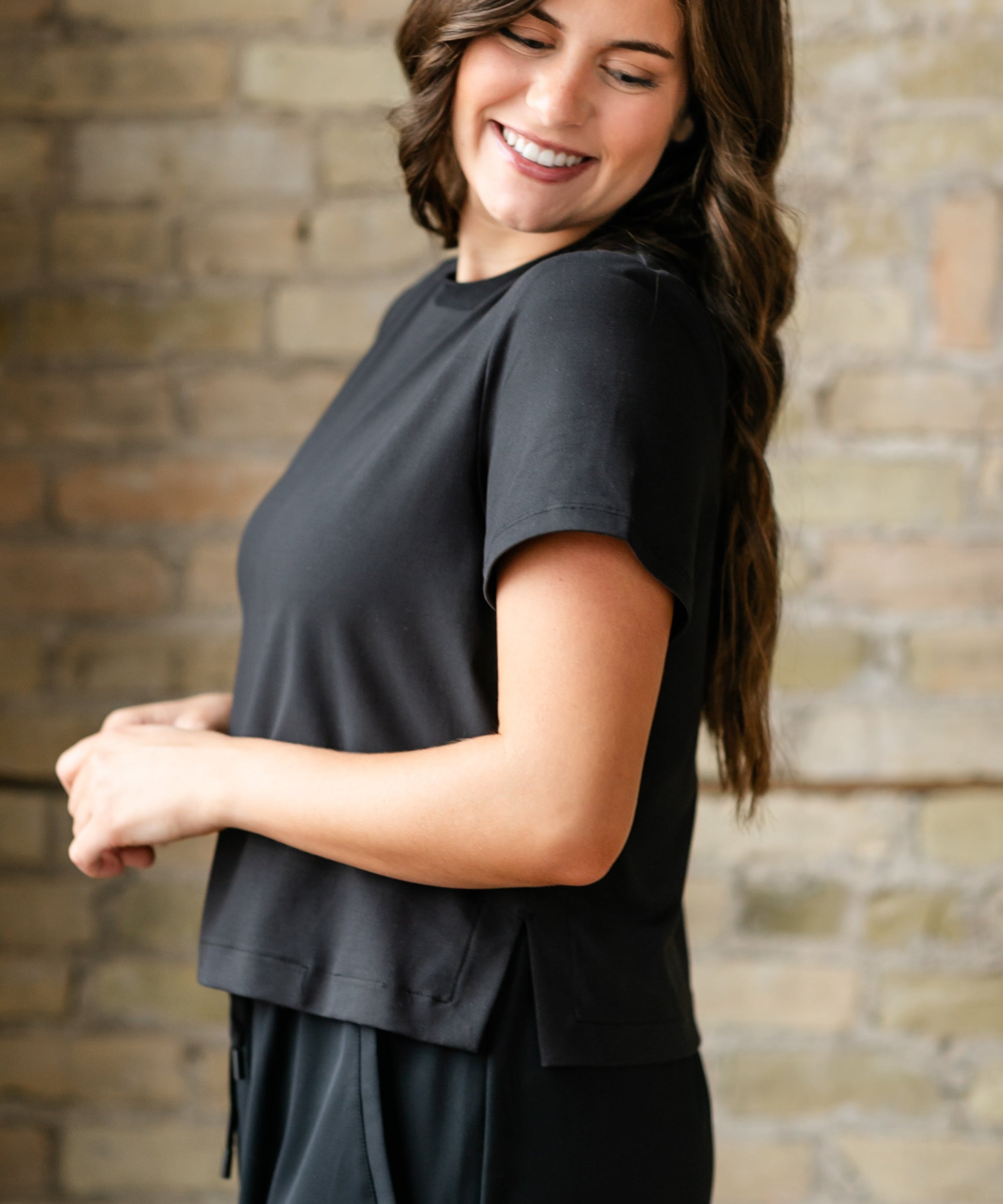Kia Black Athletic Short Sleeve T-shirt