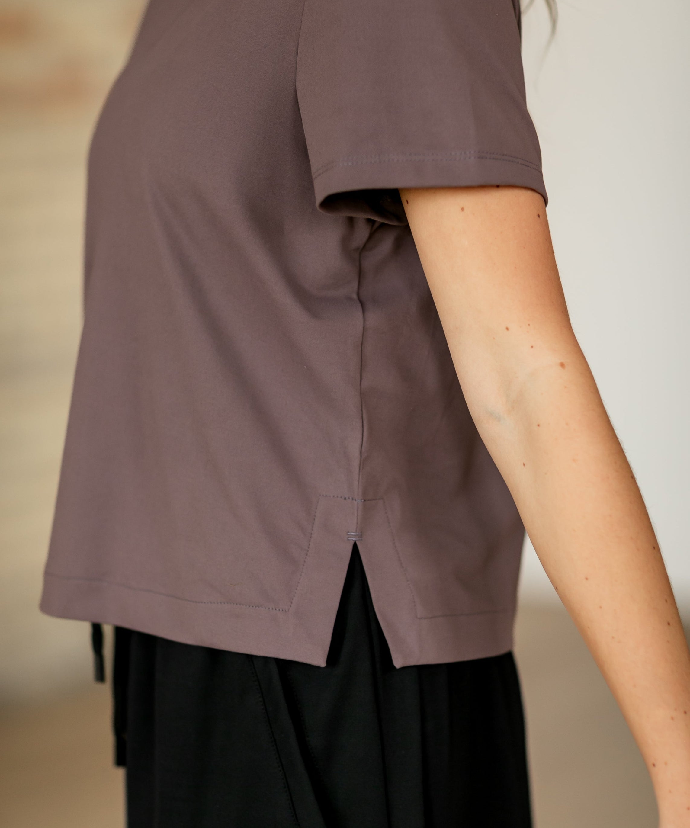 Kia Dusty Mauve Athletic Short Sleeve T-shirt