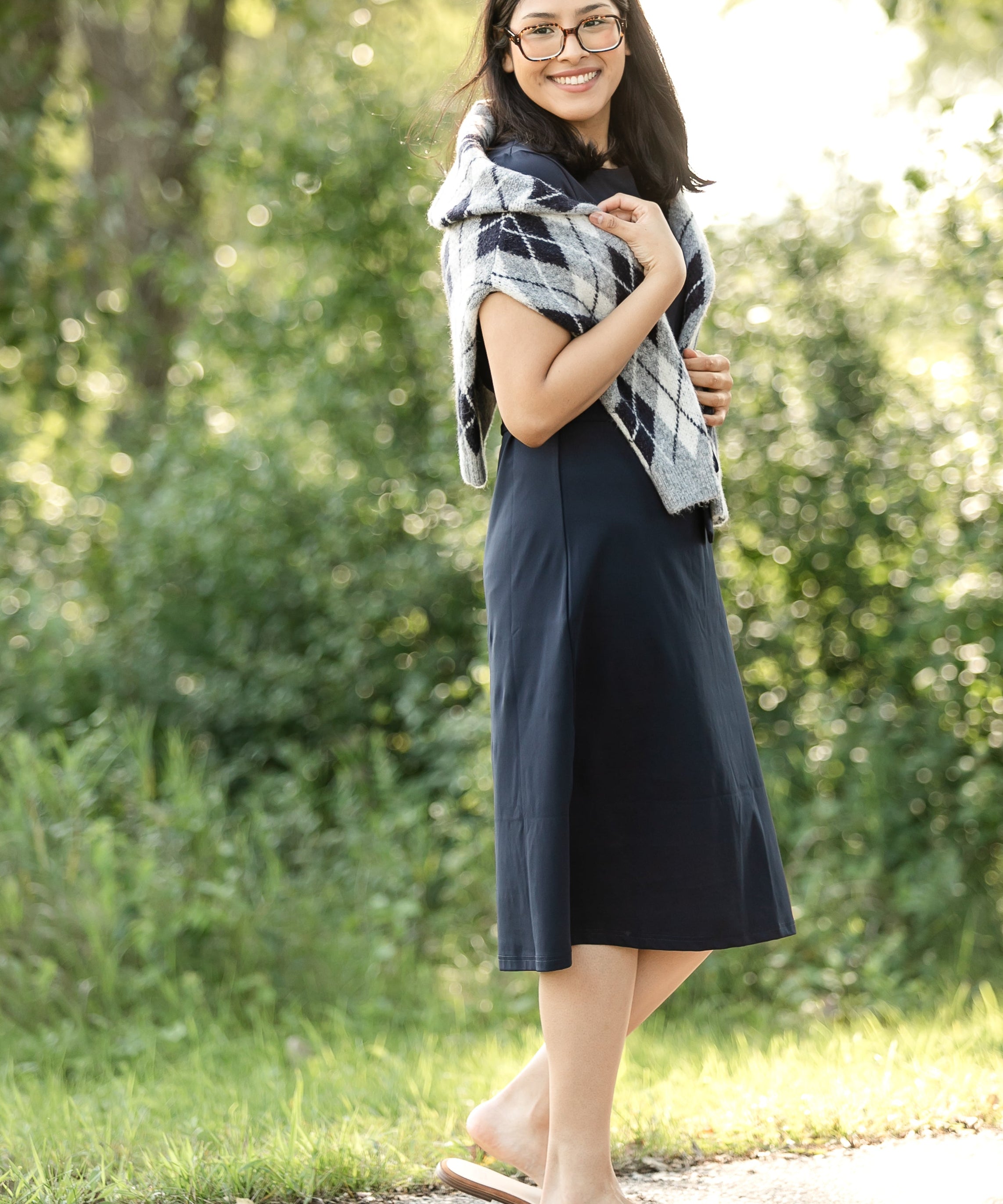 Lennox Classic Midi Dress