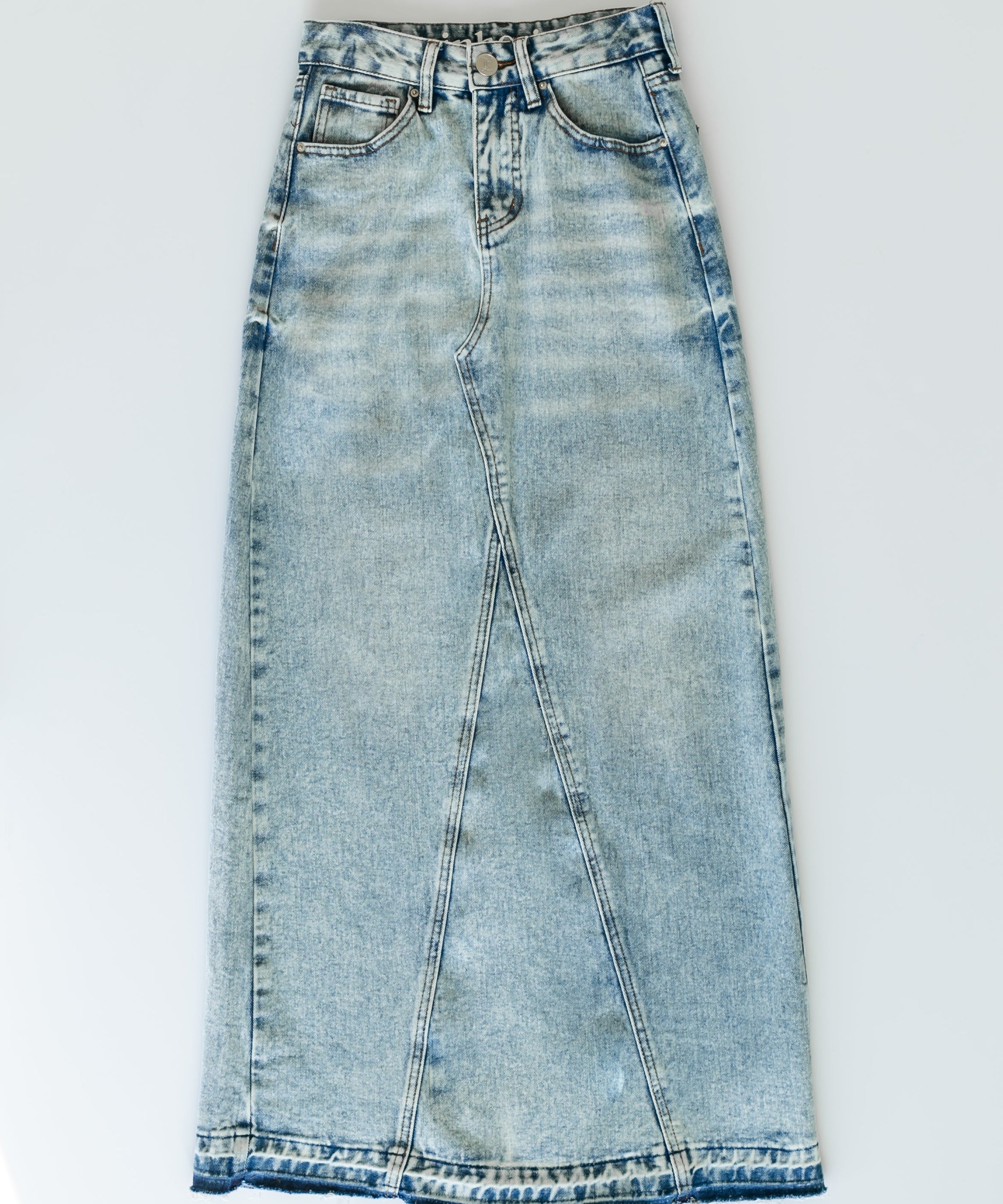 Mina Denim Maxi Skirt