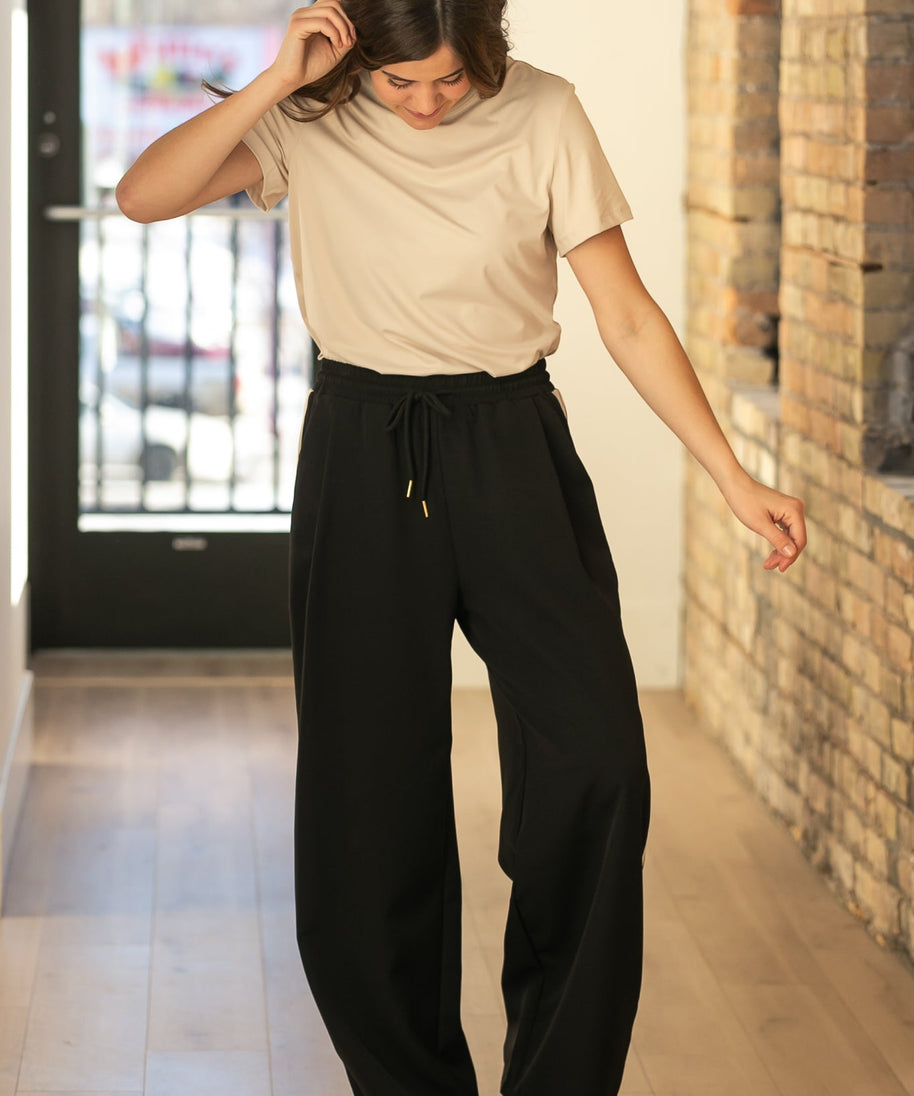 Nina Wide Leg Track Pants
