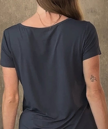 Women’s Bamboo Lounge Set - Lounge T-Shirt + Lounge Shorts
