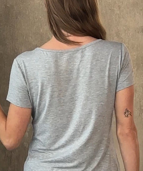 Women’s Bamboo Lounge Set - Lounge T-Shirt + Lounge Shorts
