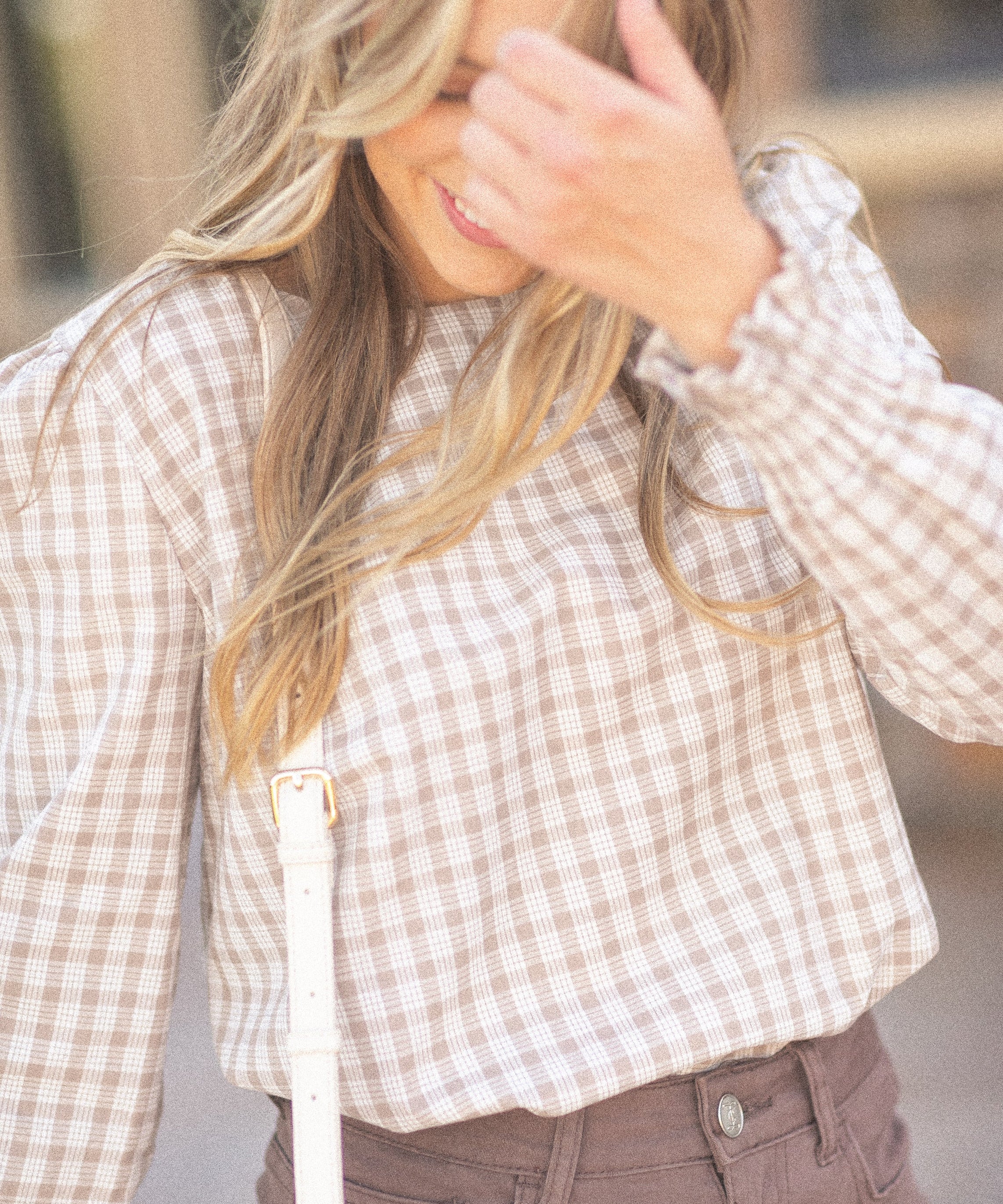 Blake Cinched Sleeve Blouse