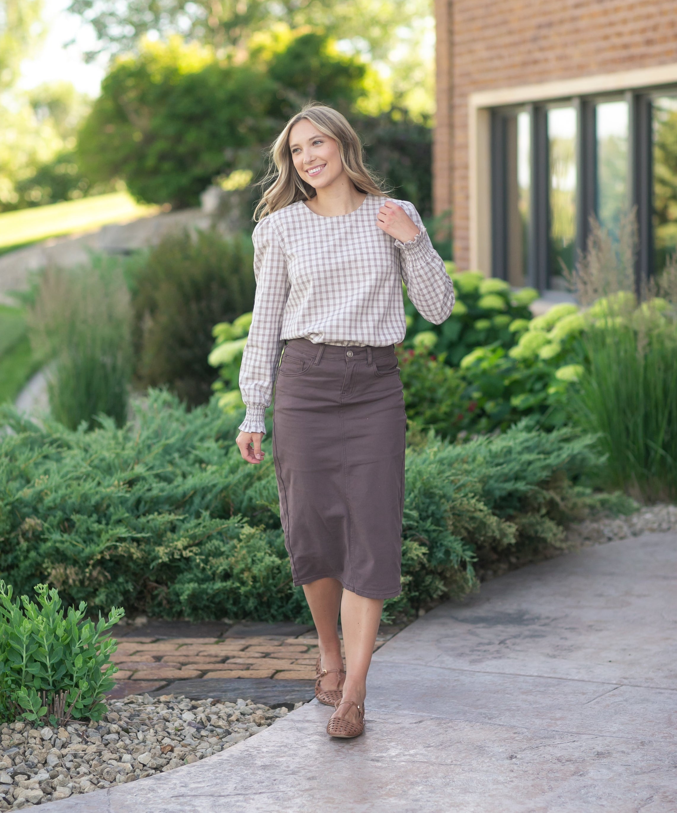 Blake Cinched Sleeve Blouse