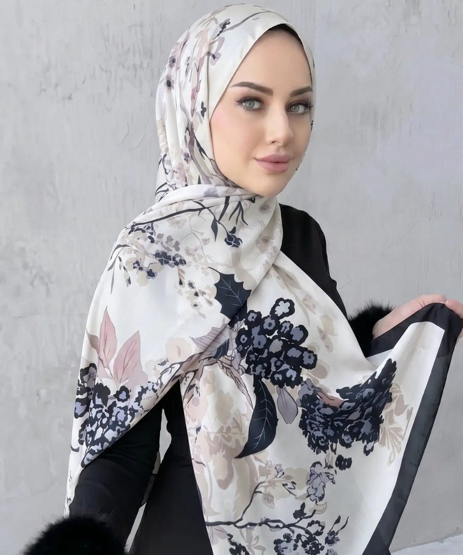 Printed Hijab Scarf(MH239)
