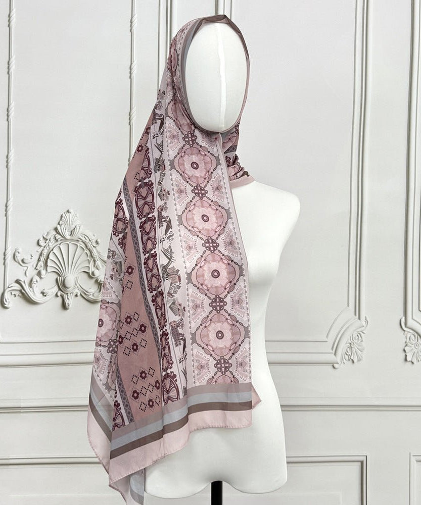 Printed Hijab Scarf(MH239)