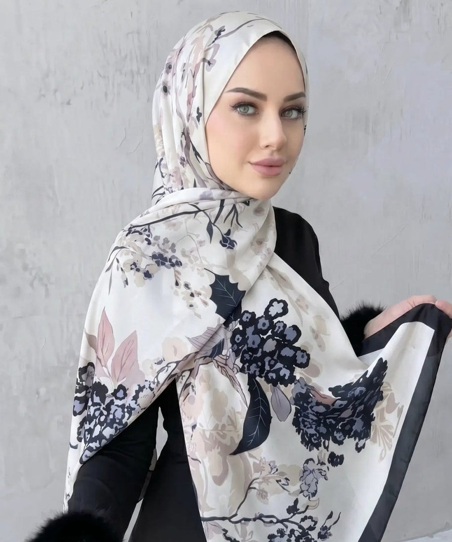 Printed Hijab Scarf(MH239)