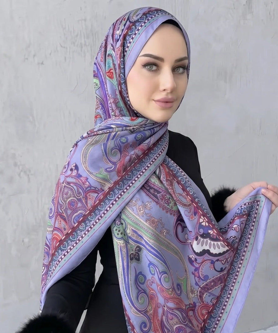 Printed Hijab Scarf(MH239)