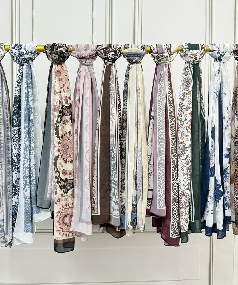 Printed Hijab Scarf(MH239)