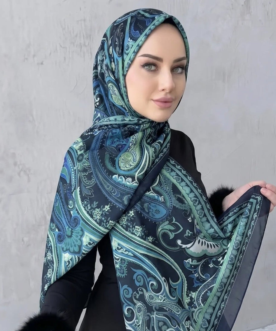 Printed Hijab Scarf(MH239)