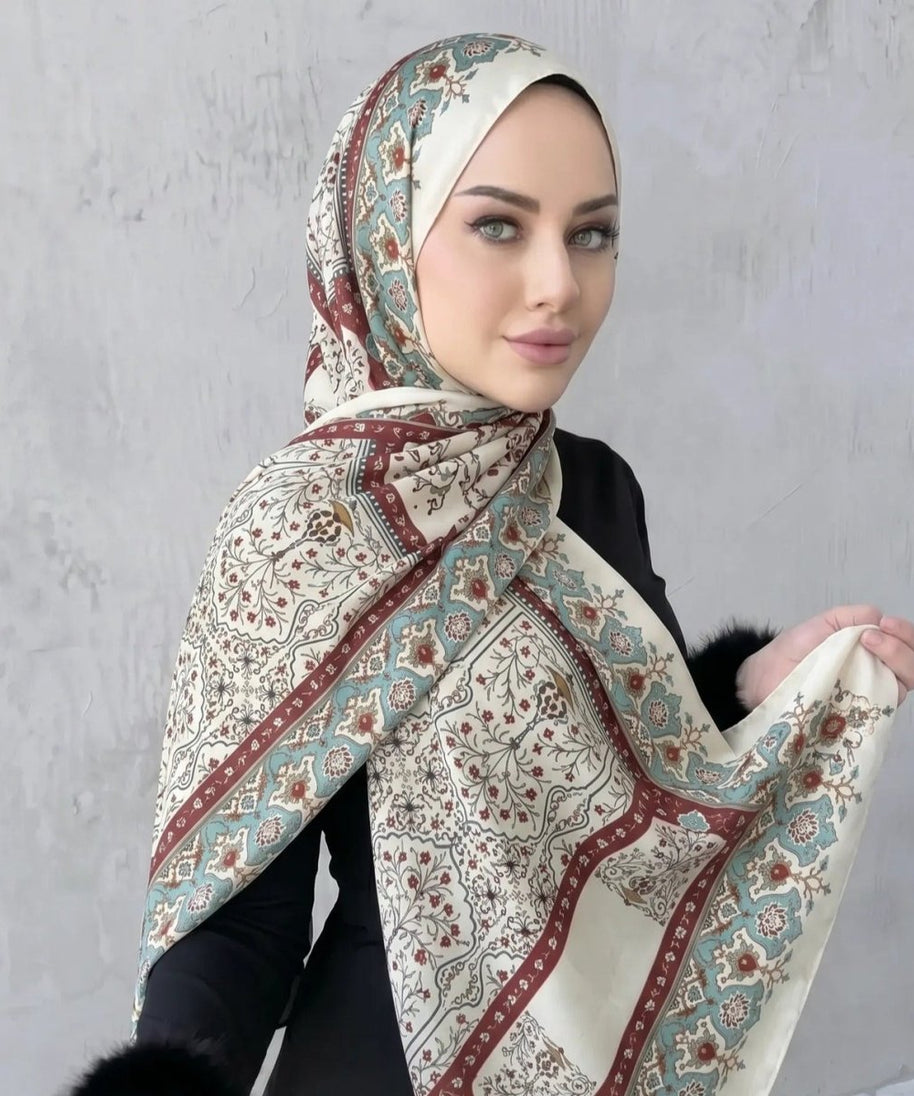 Printed Hijab Scarf(MH239)