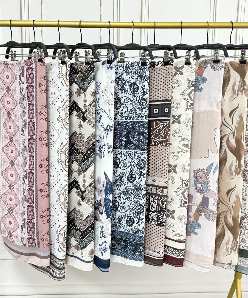 Printed Hijab Scarf(MH239)