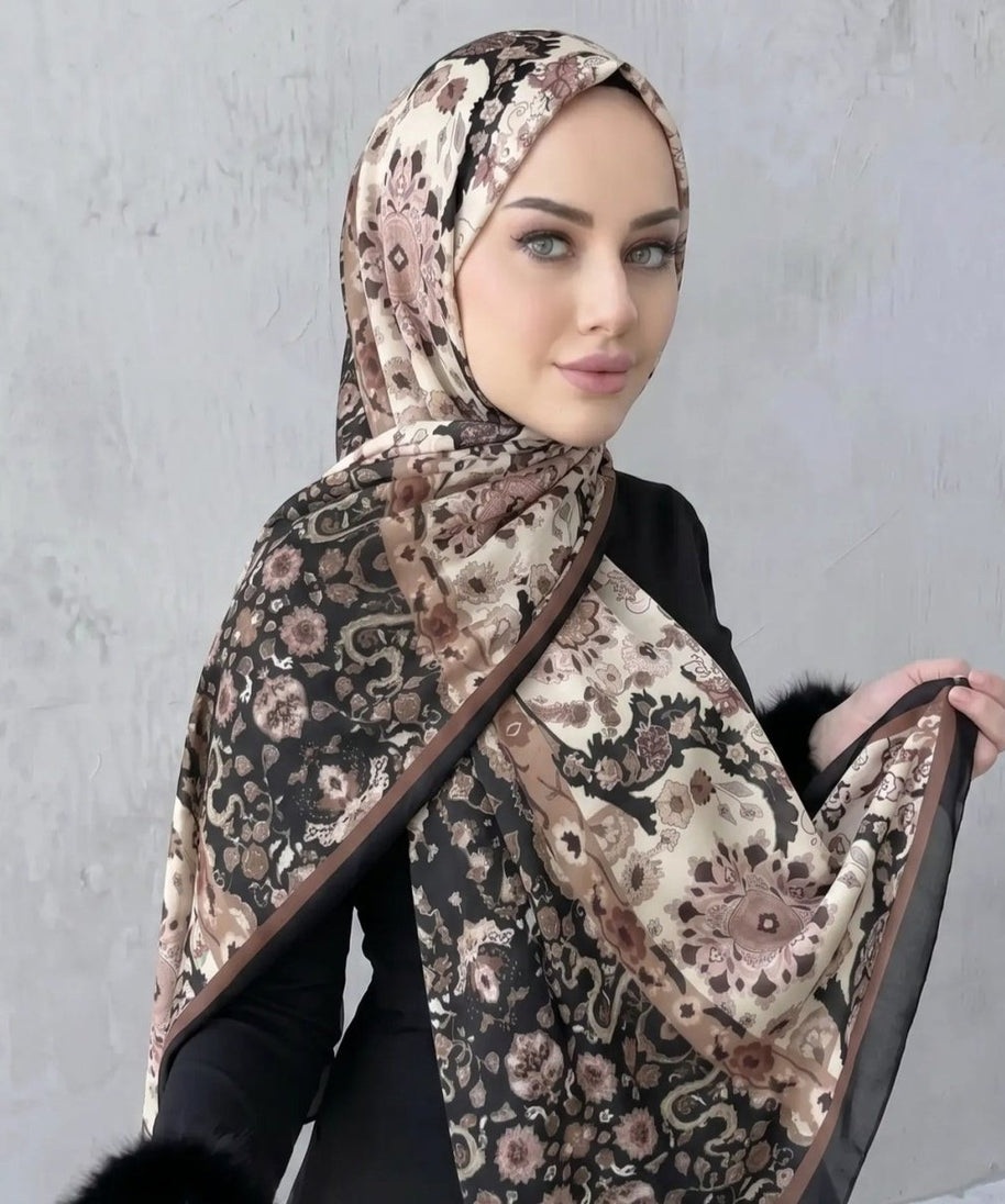 Printed Hijab Scarf(MH239)