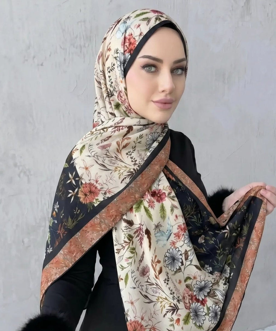 Printed Hijab Scarf(MH239)