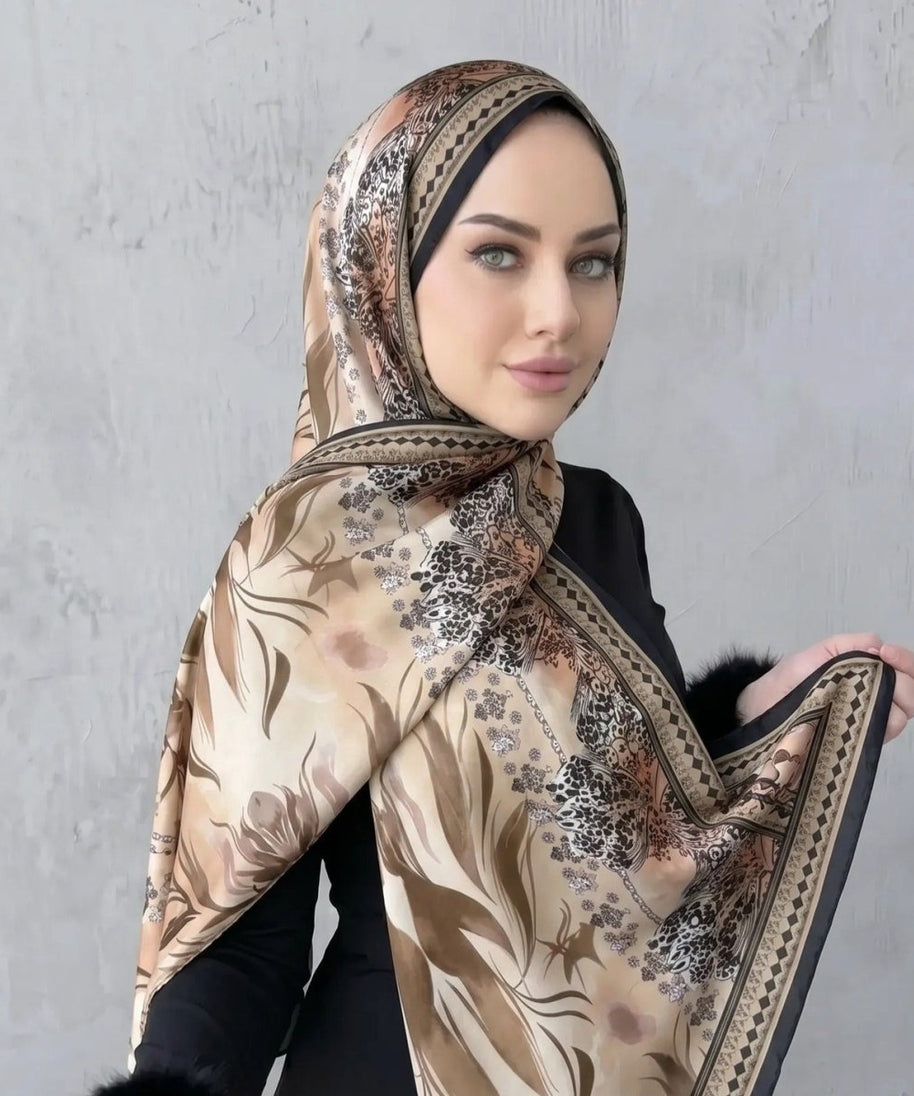 Printed Hijab Scarf(MH239)