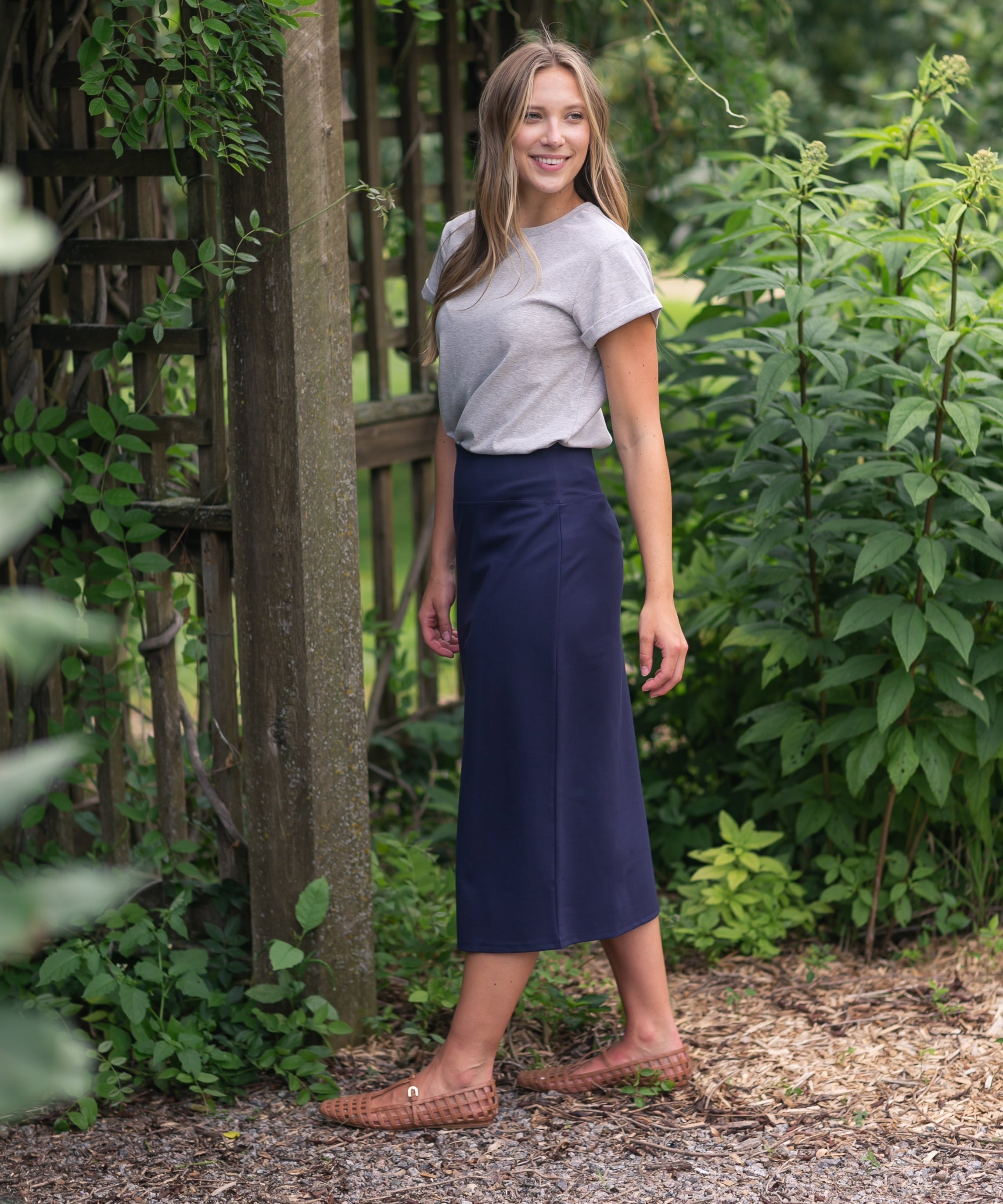 Quinn Midi Skirt 31 Inch - FINAL SALE