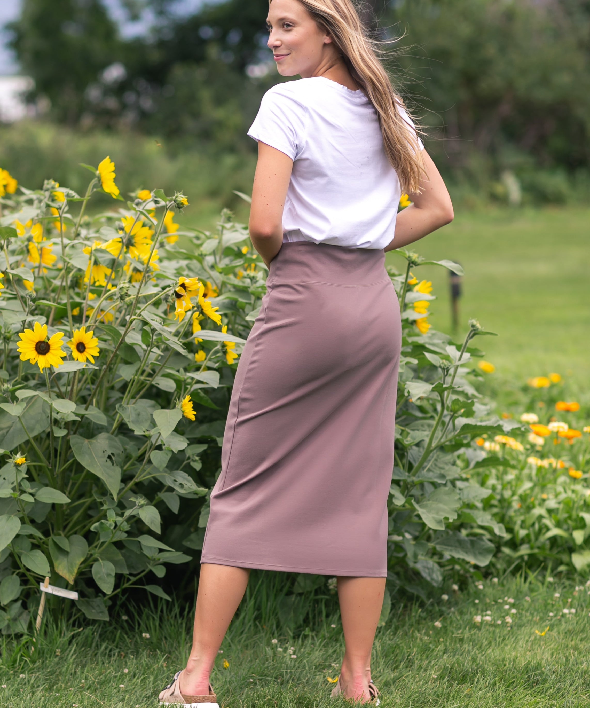 Quinn Midi Skirt 31 Inch - FINAL SALE