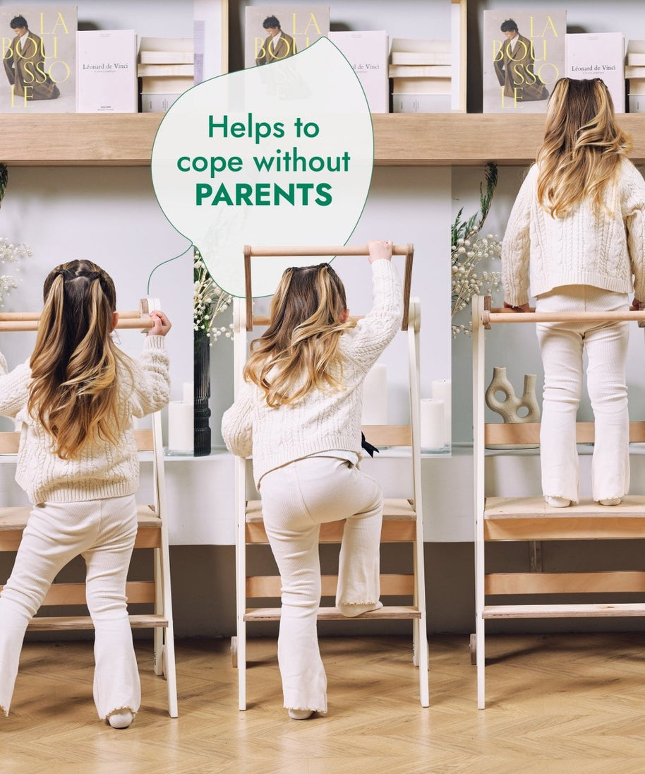 Toddler Tower: Step stool for Kids - Graphite