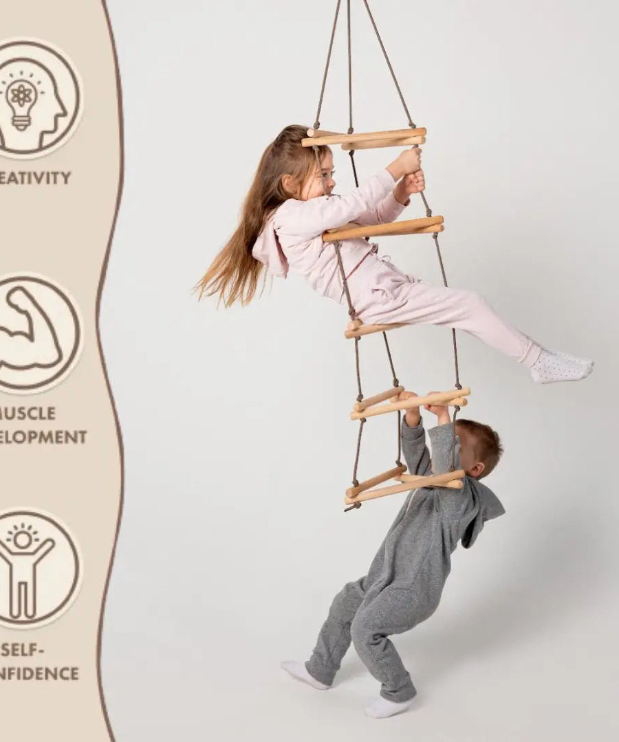 Triangle rope ladder for kids