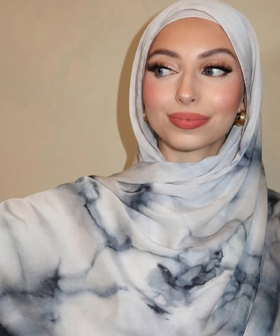 Watercolour Wash Hijab Scarf(MH240)
