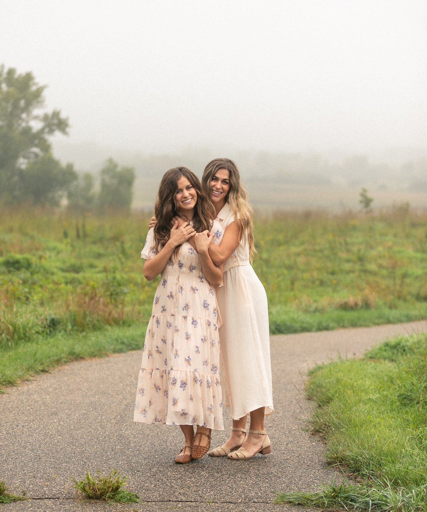 Willow Blush Pink Cotton Gauze Midi Dress