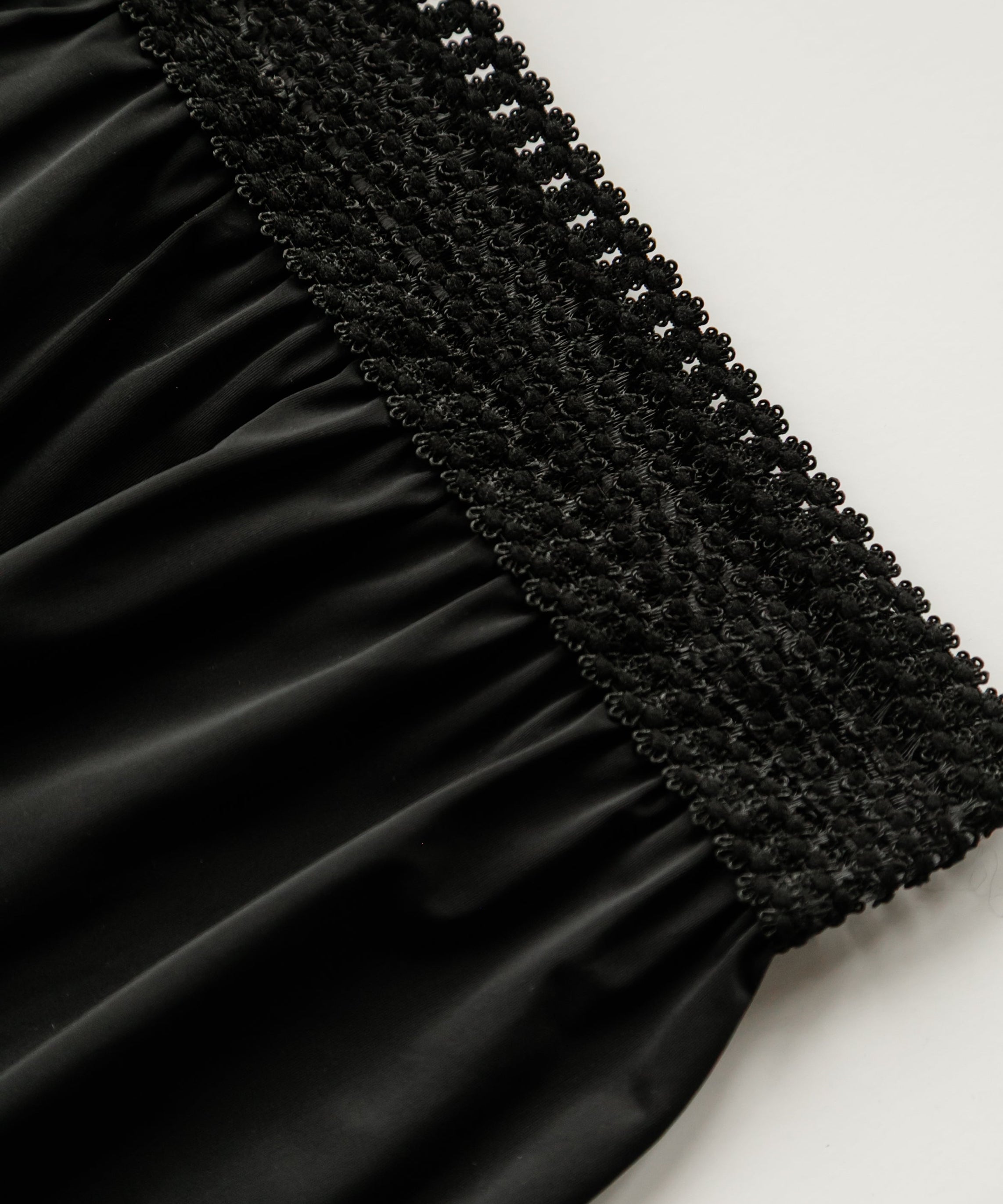 Women's Black Half Slip