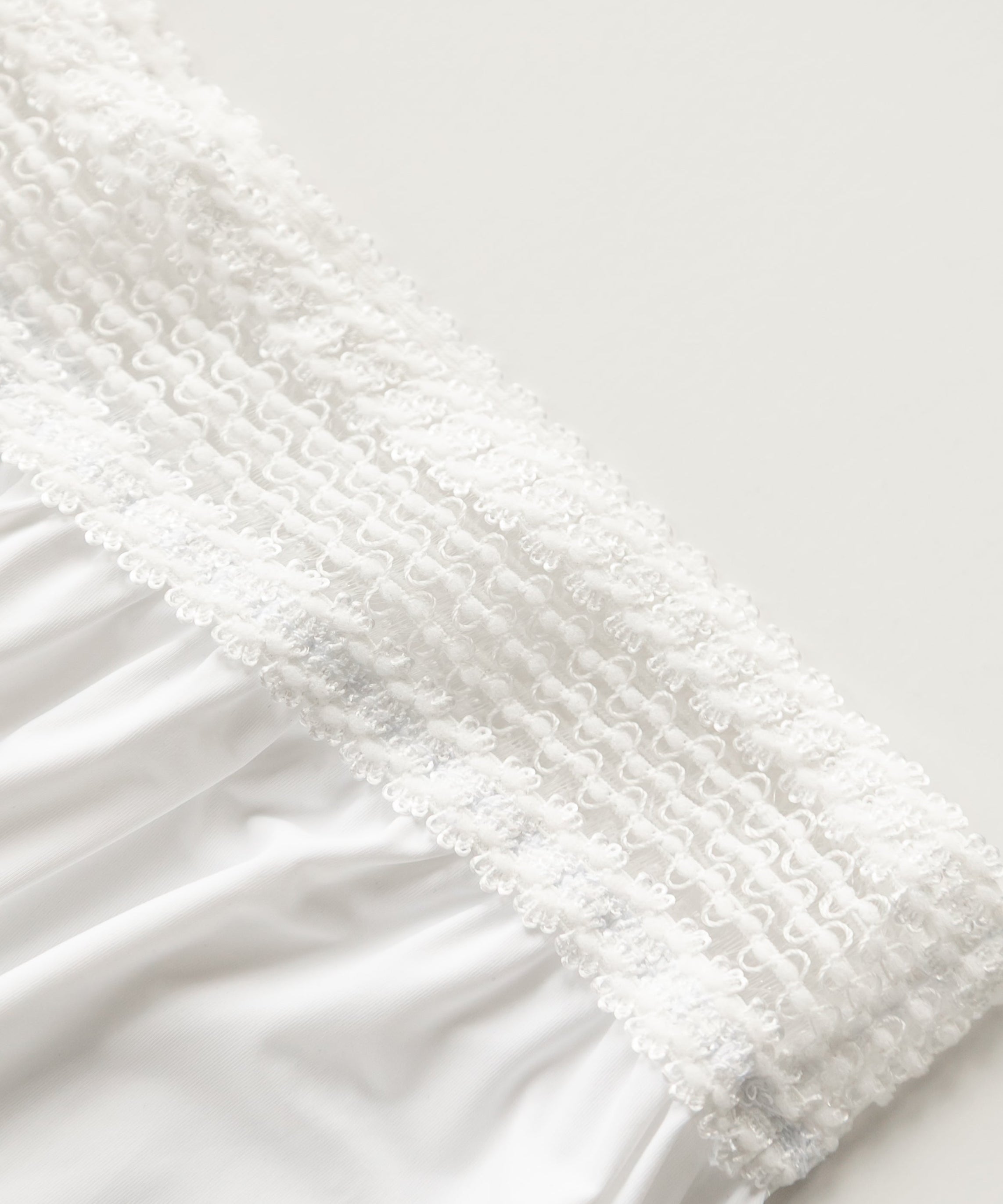 Women's White Half Slip